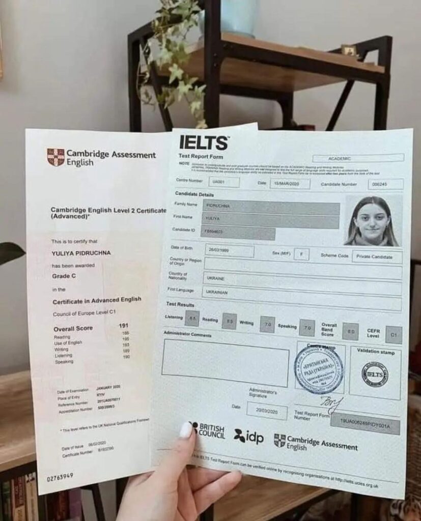 Buy A Genuine IELTS Certificate Without Exam In Denmark